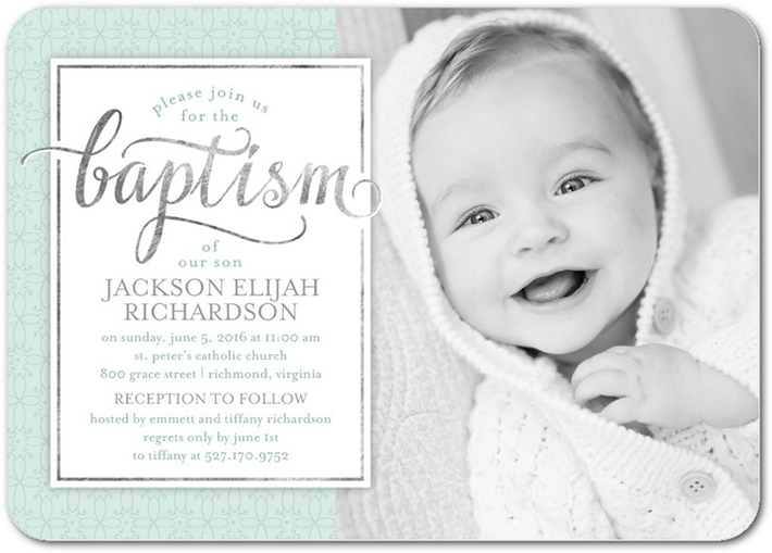 festa de batizado convite