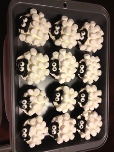 festa fazendinha cupcakes de ovelha