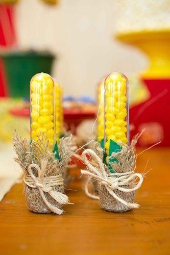 festa fazendinha tubetes milho