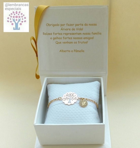 pulseira para madrinhas inicial