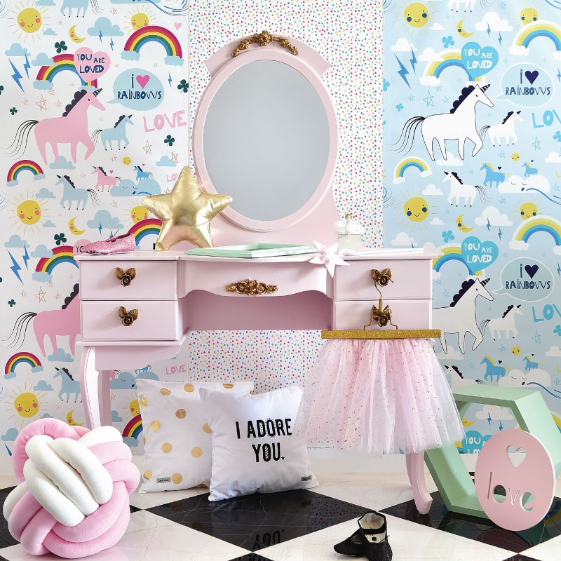 quarto de unicórnio