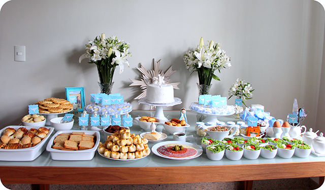 Brunch para festa de batizado: opção prática e elegante