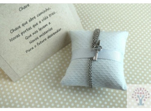 lembrancinha para amiga colar chave