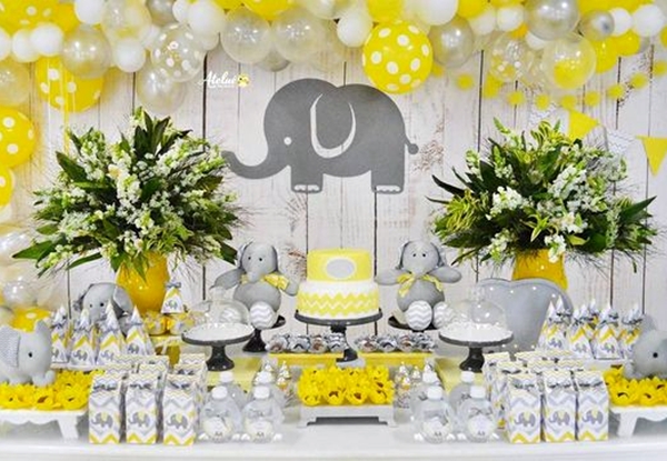 Aniversário infantil de tema elefantinho com dicas e inspirações