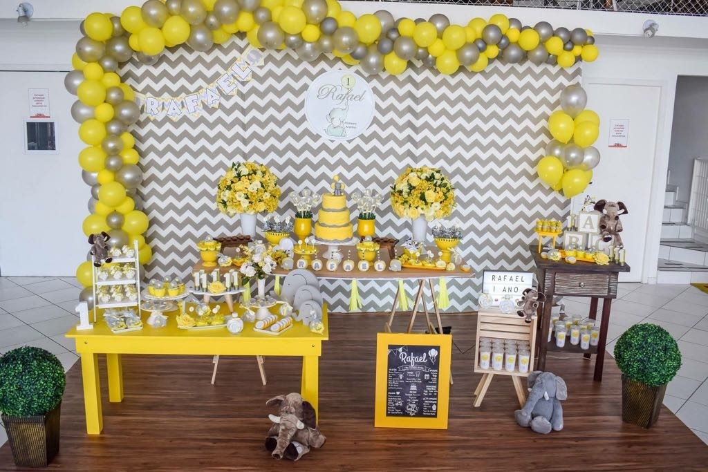 festa infantil tema elefantinho