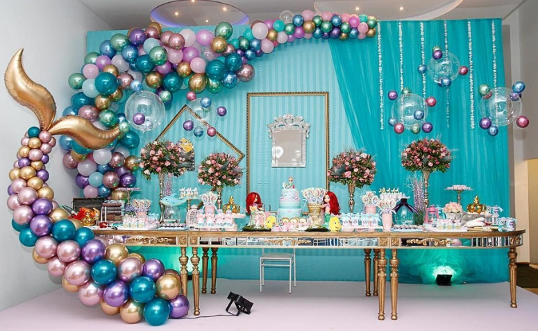 Ideias incríveis para festa sereia