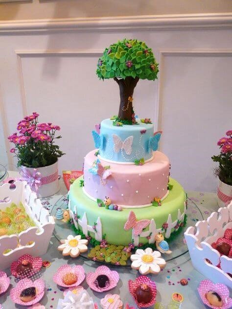 tema jardim encantado