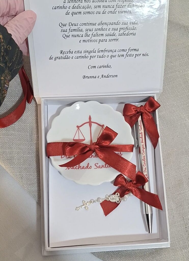 Presente para Advogada SOFISTICADO E PERSONALIZADO
